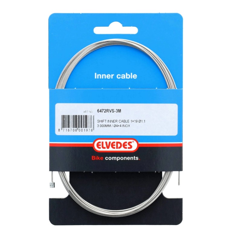 ELVEDES Câble de Transmission 3000mm Ø1,1mm - Universel - Régulier