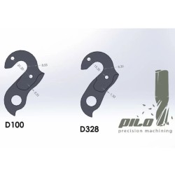 D328 derailleur hanger CARRERA, HINAULT, RIDLEY