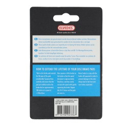 ELVEDES Paire de Plaquettes de Frein Shimano (Type K), TRP, Tektro  - Organique