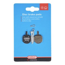 ELVEDES Disc Brake Pads for Hayes - Semi-Metallic