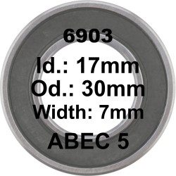 SGM A5 Bearing | 6903 17x30x7 (61903)