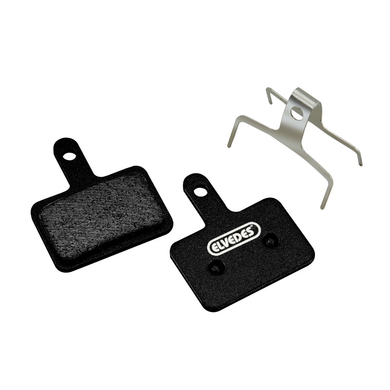 ELVEDES Disc Brake Pads for Shimano (B-Type), Tektro, TRP - Semi-Metallic (x50)