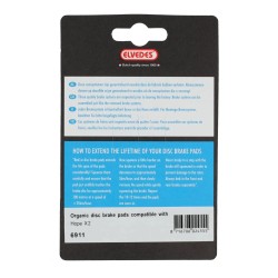 ELVEDES Disc Brake Pads for Hope X2 - Semi-Metallic