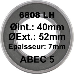 SGM A5 Bearing | 6808 LH 40x52x7