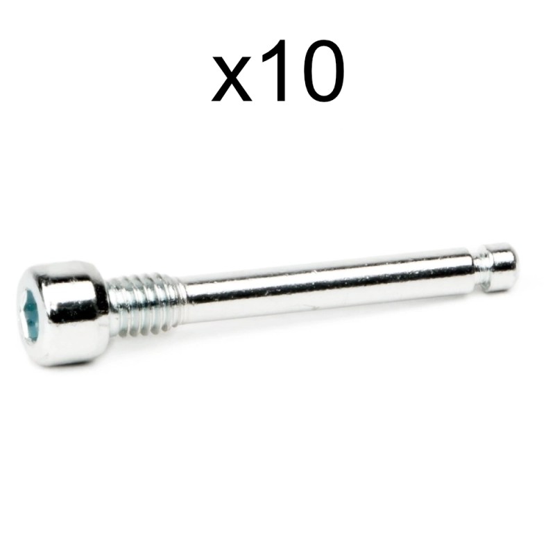 ELVEDES Vis de Fixation de Plaquettes Shimano/Magura/Tektro/Formula - M4x27mm (x10)