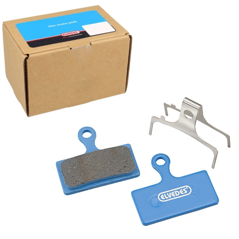 ELVEDES Paire de Plaquettes de Frein Shimano Type G, Rever - Organique (x10)