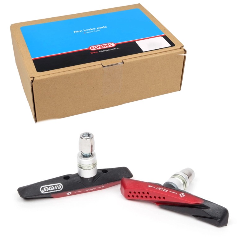 ELVEDES 72mm V-Brake Pads - All Weather (x25)