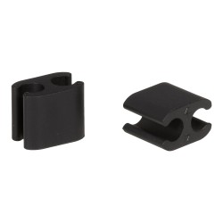 ELVEDES Clips pour Gaine/Durite Ø4.1-Ø4.1mm - 10 pcs