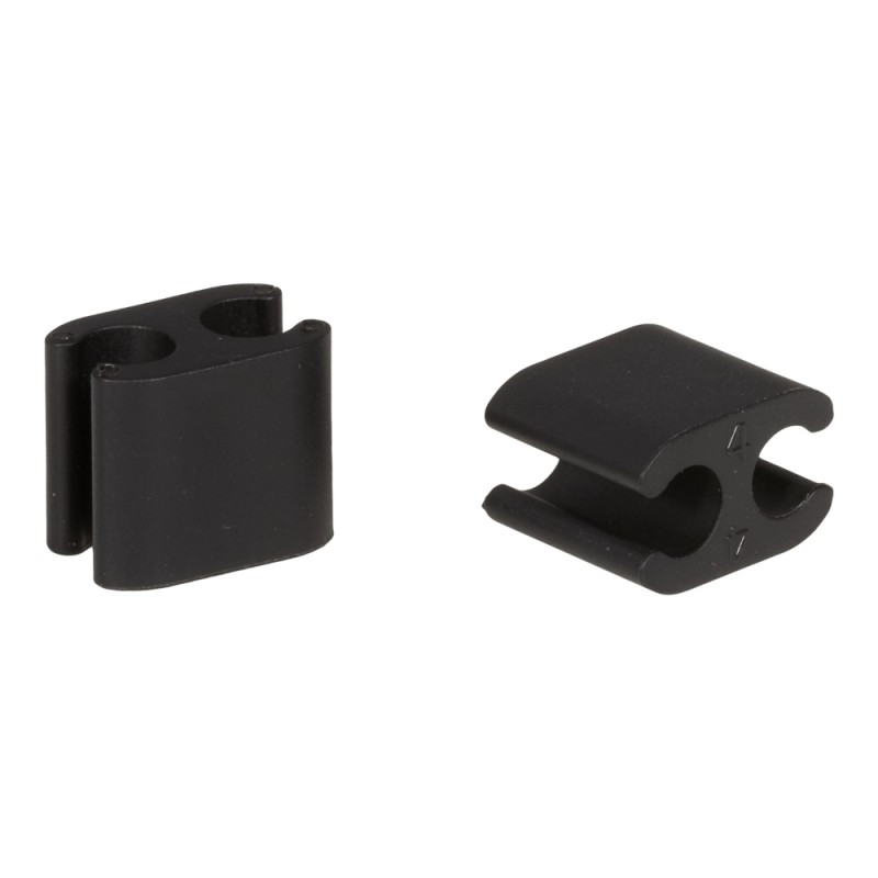 ELVEDES Clips pour Gaine/Durite Ø4.1-Ø4.1mm - 10 pcs