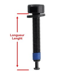ELVEDES Vis Fixation Étrier Flat Mount Shimano - Type C
