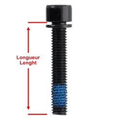 ELVEDES Flat Mount Caliper Bolt