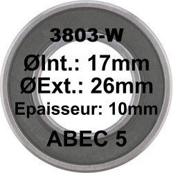 SGM A5 Bearing | 3803-W LH 17x26x10