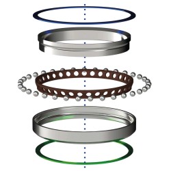 SGM 37 x 46.9 x 7 (45°/45°) MR137 Bearing