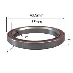 SGM Roulement MR137 37 x 46.9 x 7 (45°/45°)