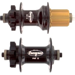 ABEC-5 Black Coating| Hope Bearing Kit Pro 2 - Front/Rear - HG (2006-2011)