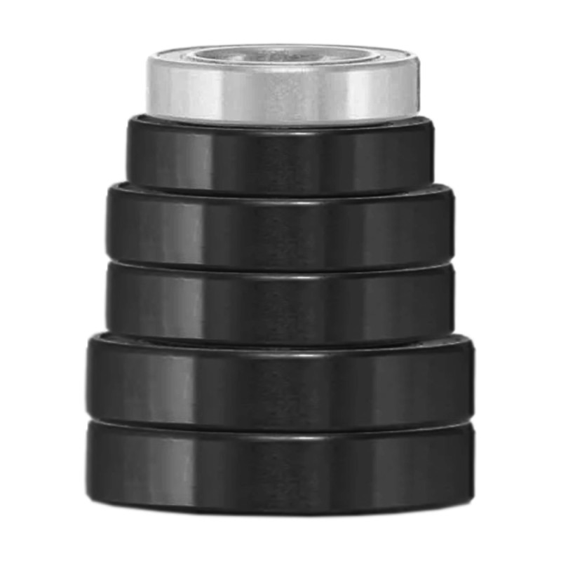 ABEC-5 Black Coating| Hope Bearing Kit Pro 5 - Front/Rear - 6 Bolt XD/XDR