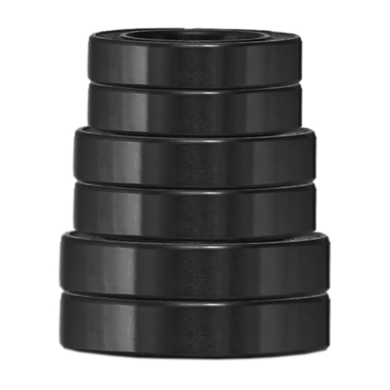 ABEC-5 Black Coating| Hope Bearing Kit Pro 5 - Front/Rear - 6 Bolt HG/SS/Trials