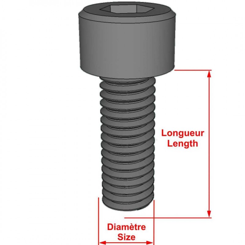 Socket Head Cap Screw (SHC) - Stainless Steel