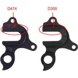 Patte de dérailleur D355 QUINTANA ROO