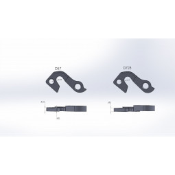 Patte de dérailleur D723 GT - CO-OP - ATIDH0239