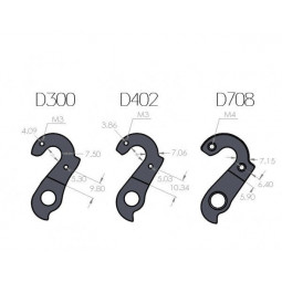 Patte de dérailleur D708