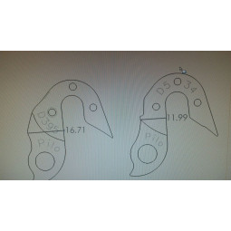 D395 derailleur hanger CIPOLLINI