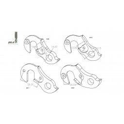 D418 derailleur hanger COLNAGO