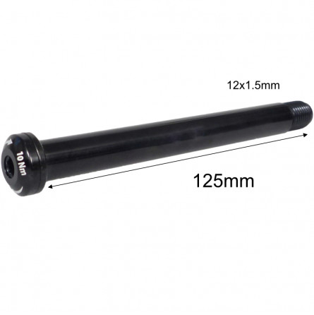 125x12x1,5mm Front axle - FB1250BK001