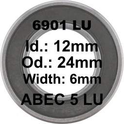 A5 Bearing | 6901 LU 12x24x6